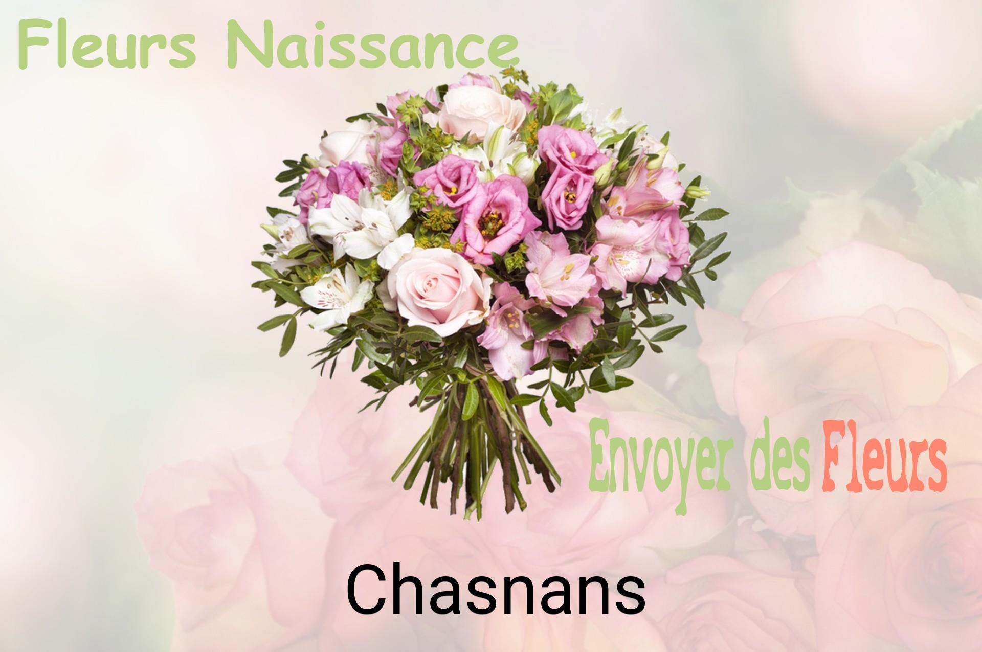 Bouquet de fleurs de naissance livré à Chasnans