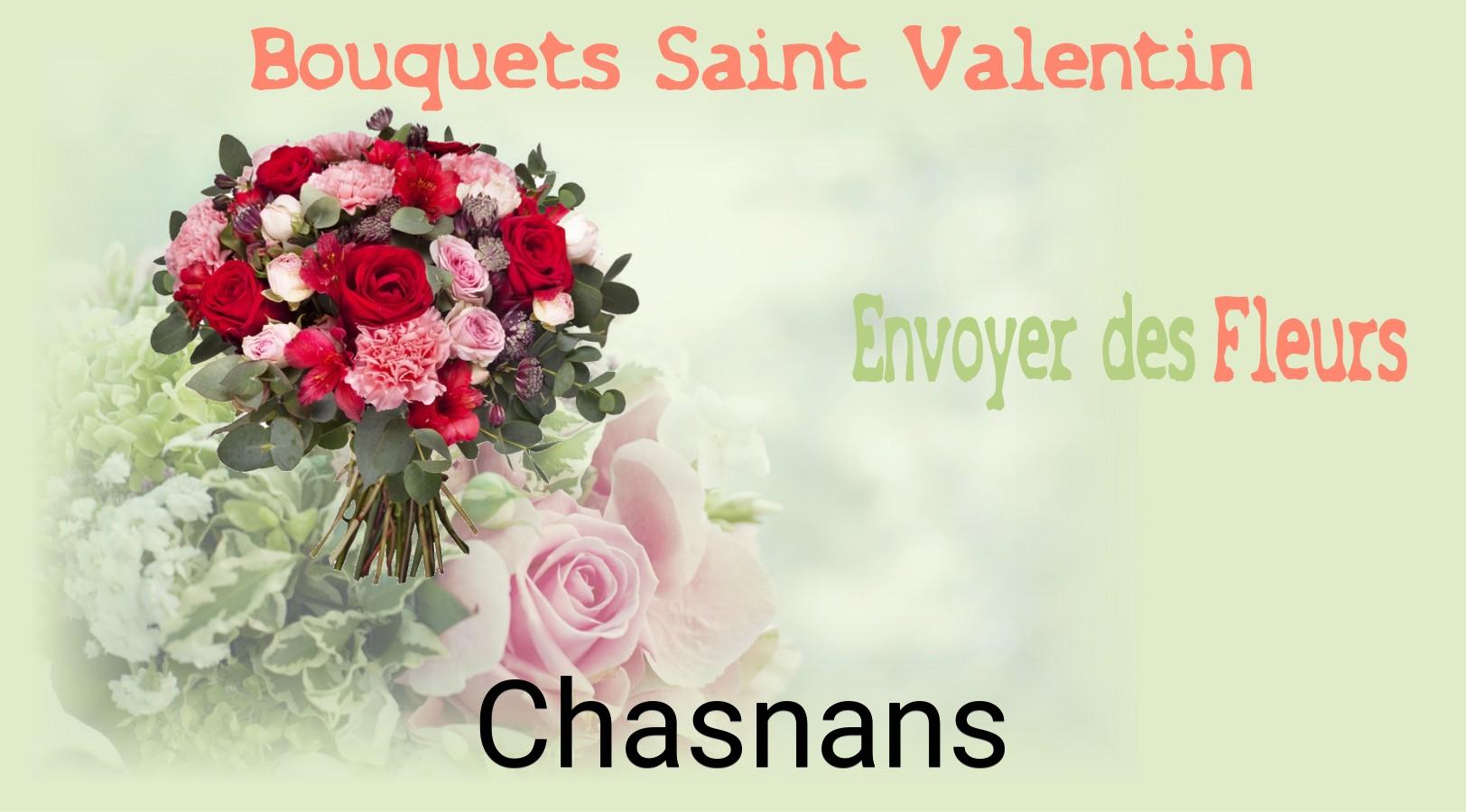 Roses de Saint-Valentin livrées à Chasnans